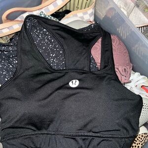 lululemon athletica Classic Black Sports Bra